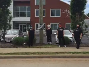 McGregor PACE employees at Black Lives Matter protest