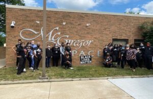 McGregor PACE employees at Black Lives Matter protest