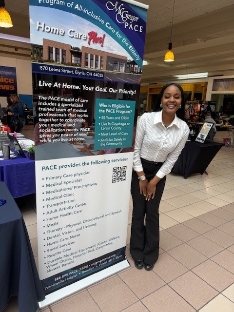 Tonisha At Job Fiar | McGregor PACE