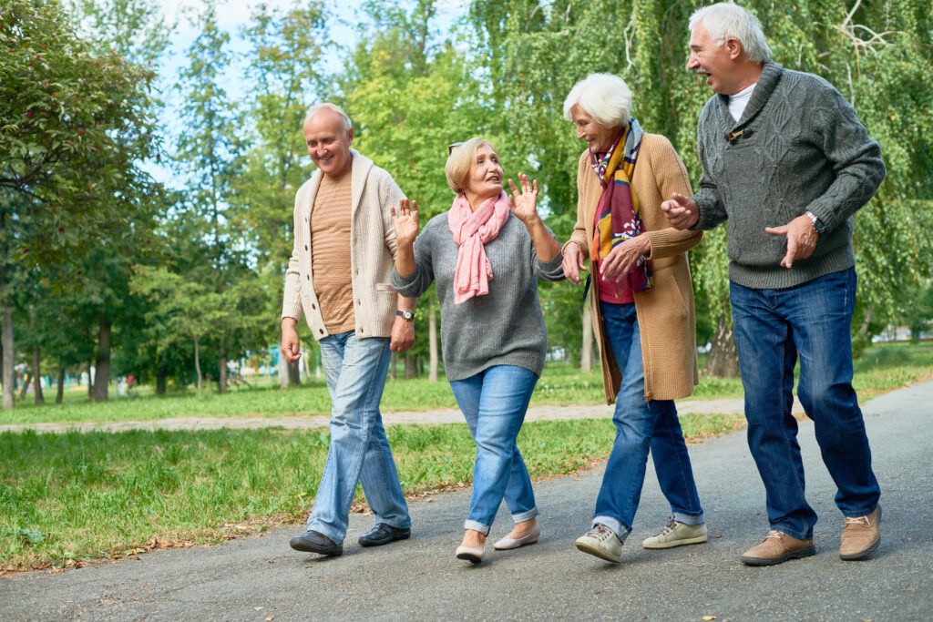Enjoying Fresh Air in Park | McGregor PACE