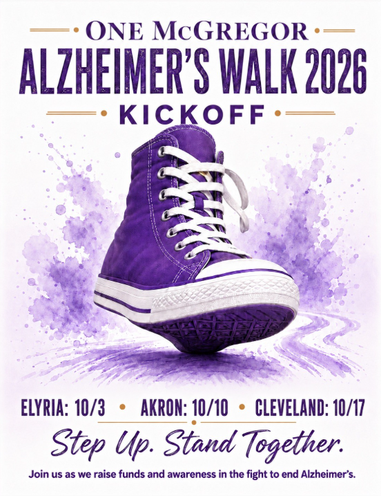 ONE McGregor Alz Walk Kick off | McGregor PACE